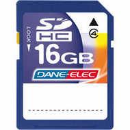 16GB DANE-ELEC SECURE DIGITAL  (EM-SD-16GB-R) CLASS 10