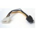 4PIN to 6Pin Power Cable